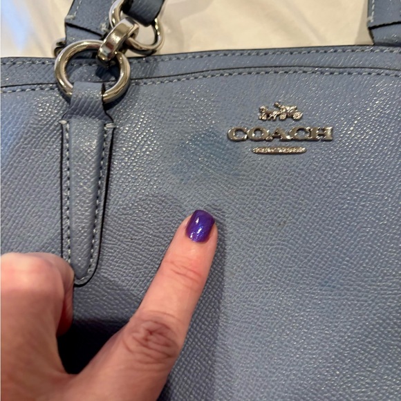 Coach Minetta Shoulder Bag in Grey F57847 - Picture 2 of 7